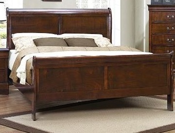 American Design Furniture by Monroe - Louis Phillip Bed